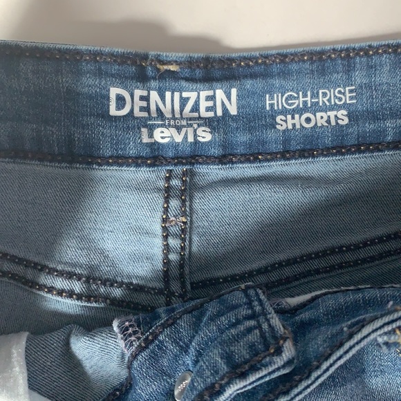 Denizen from Levi's High Rise Raw Hem Shorts - 6 - Picture 2 of 6